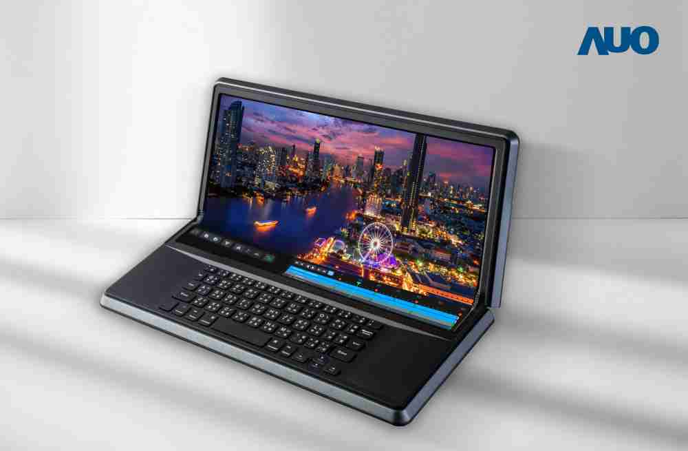 壹号平台14.6吋Micro LED折迭显示屏幕，，搭配半径4mm的弯折绞炼，，，以及高画素、、、高亮度、、高对比度的显示技术特点，，，即便在大视角下仍保有绝佳色相与亮度