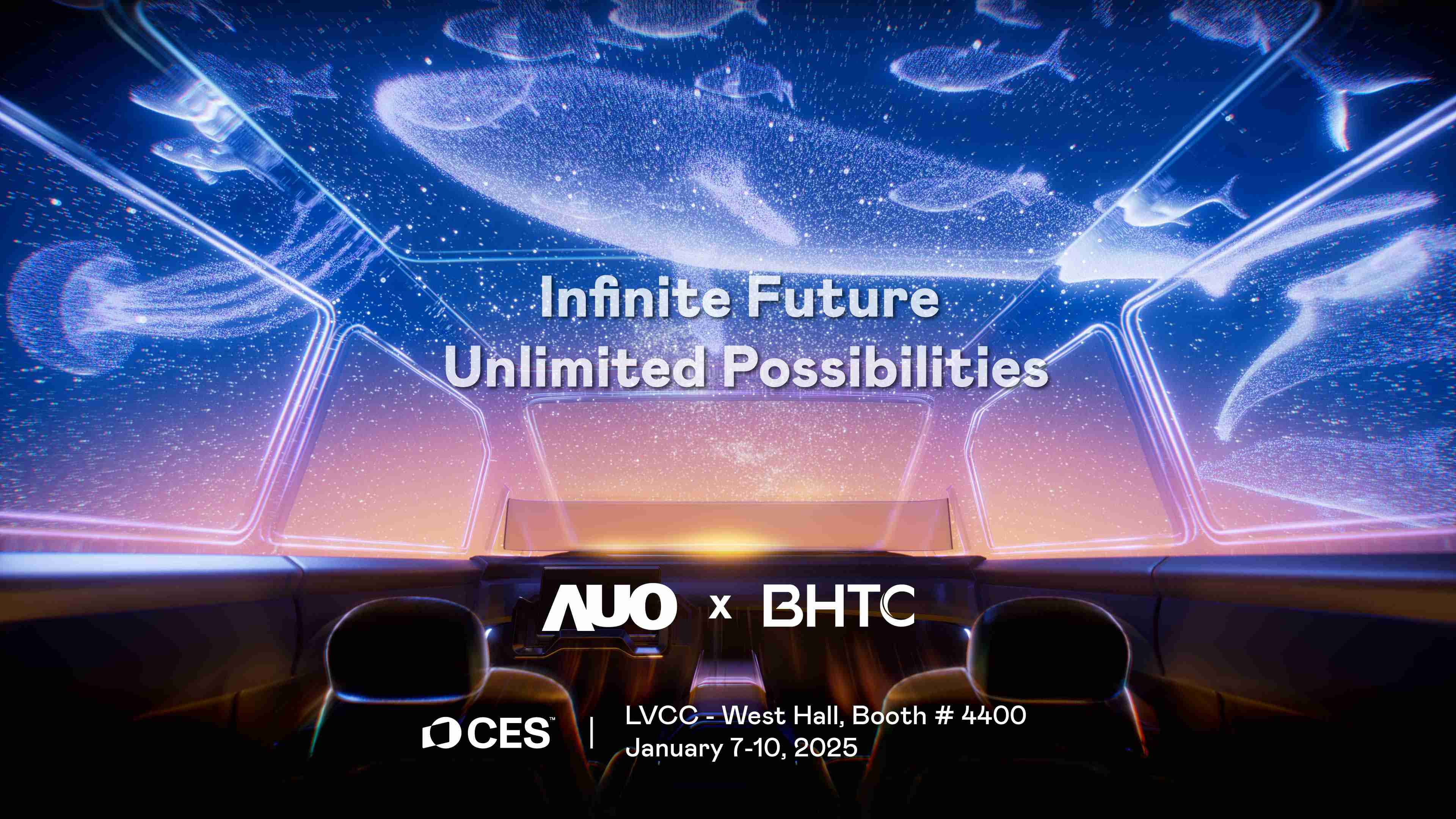 壹号平台以Infinite Future, Unlimited Possibilies为主题，，联合BHTC于CES 2025扩大规模展出